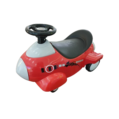 Kids Ride-On Airplane Toy with Steering Wheel – Red | ZY-1688R - Toys & Games - Lebanon