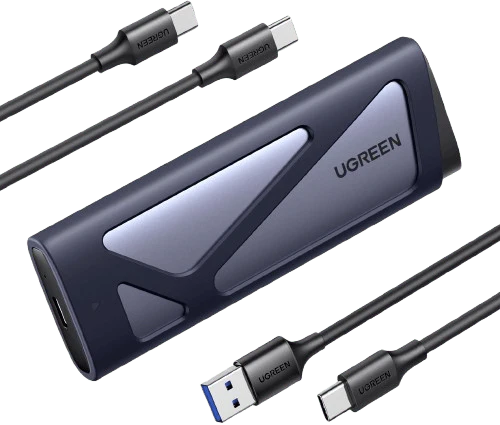 UGREEN UGREEN M.2 NVMe SATA SSD Enclosure - 10 Gbps USB-C 3.2 Gen 2, Aluminum Case, Up to 2 TB | 15813 - Computers & Tech - Lebanon