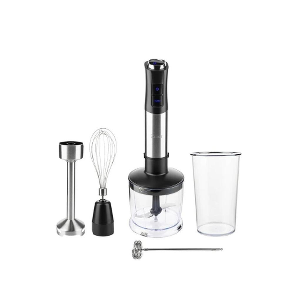 Zilan 5-in-1 Vertical Mixer, 1200W Power, 12-Speed Settings, Turbo Function, Digital Display – Stainless Steel | ZLN3939