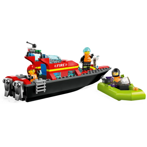 LEGO Lego Fire Rescue Boat | 60373 - Toys & Games - Lebanon
