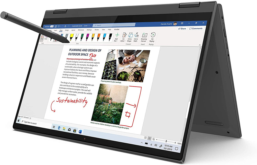 Lenovo LENOVO Flex 5 2-in1 Ryzen 5-4500u/16/256 SSD Win10 14" Graphite Gray Laptop | 81X20005US - Computers & Tech - Lebanon