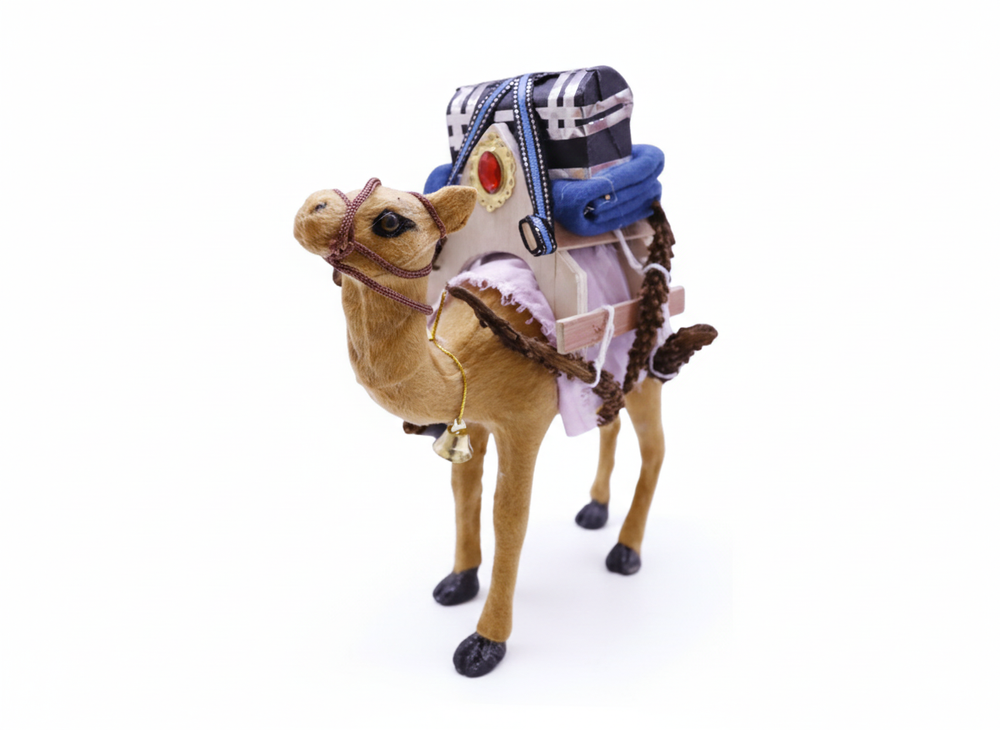 Christmas Decorative Camel Figurine 21 cm | AL554-1 - Home & Kitchen - Lebanon