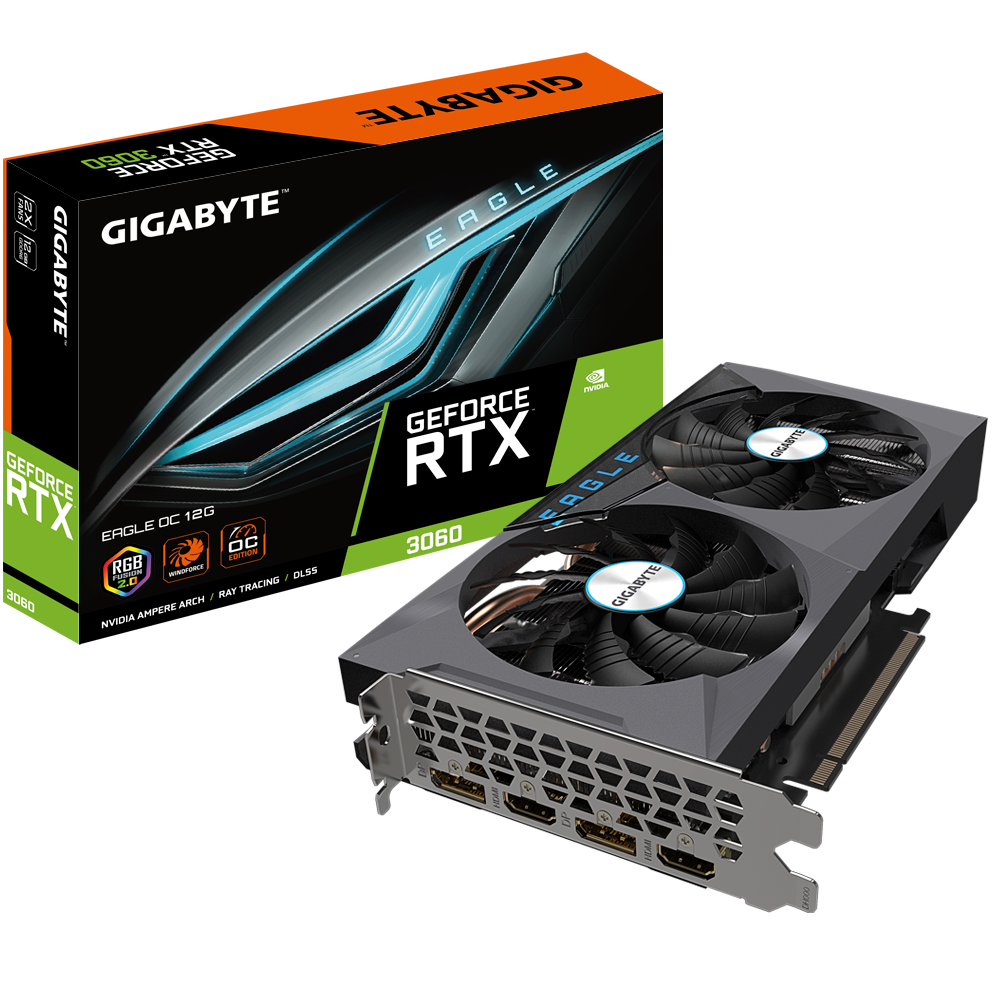 Gigabyte GIGABYTE GeForce RTX 3060 EAGLE 12G (rev. 2.0) | RTX 3060 EAGLE - Computers & Tech - Lebanon