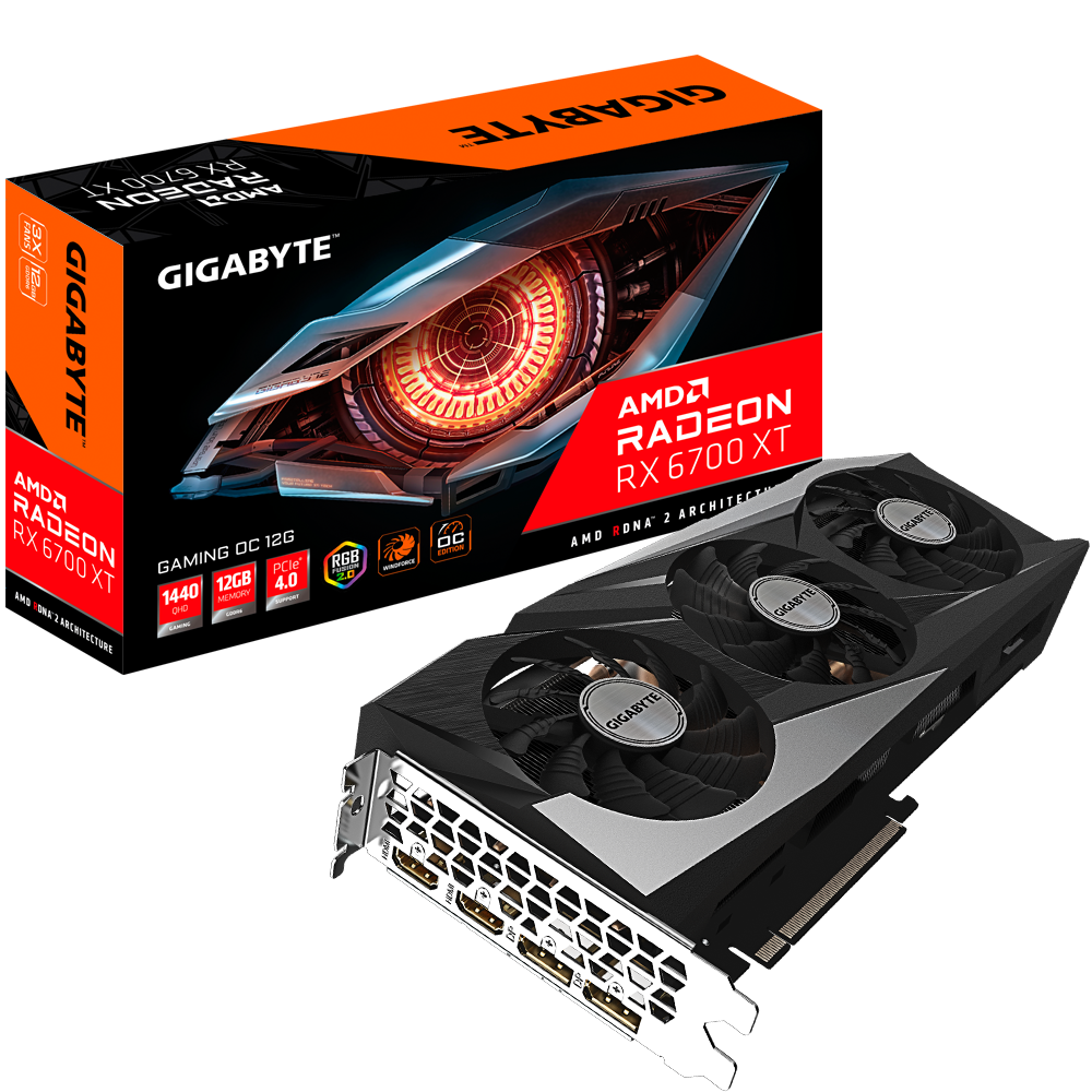 Gigabyte GIGABYTE Radeon RX 6700 XT GAMING OC 12G | RX 6700 XT - Computers & Tech - Lebanon