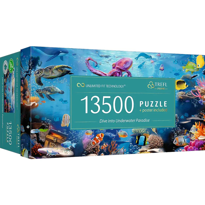 Trefl Trefl Dive into Underwater Paradise 13500 Pcs Puzzle | 81027 - Toys & Games - Lebanon