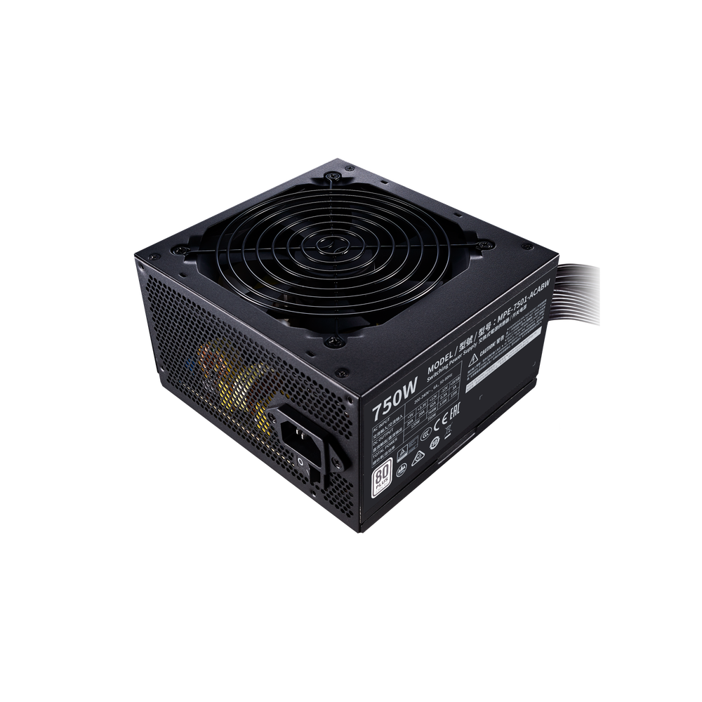 Cooler Master Cooler Master MWE 750 WHITE 230V - V2 80 PLUS STANDARD 230V EU CERTIFIED POWER SUPPLY | MPE-7501-ACABW - Computers & Tech - Lebanon
