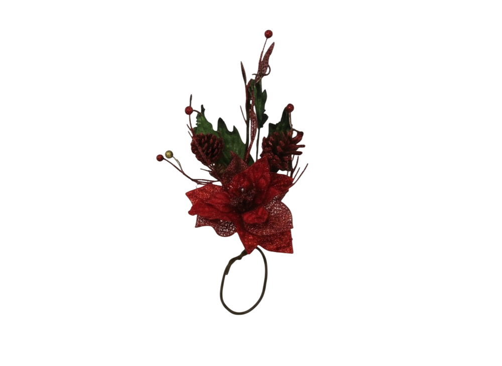 Red Christmas Decorative Pick | 10058 - Home & Kitchen - Lebanon