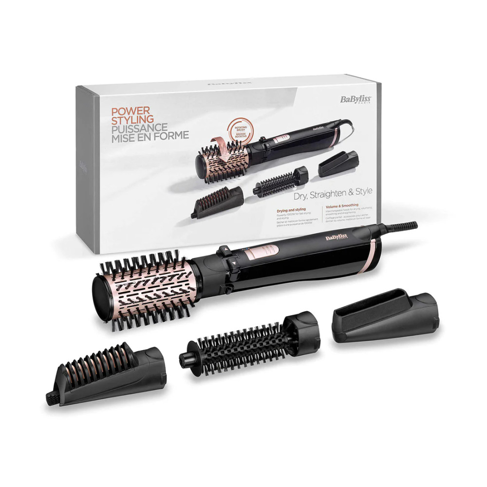 Babyliss Brush & Styler Ionic Rotating Hot Air 1000w | AS200E#
