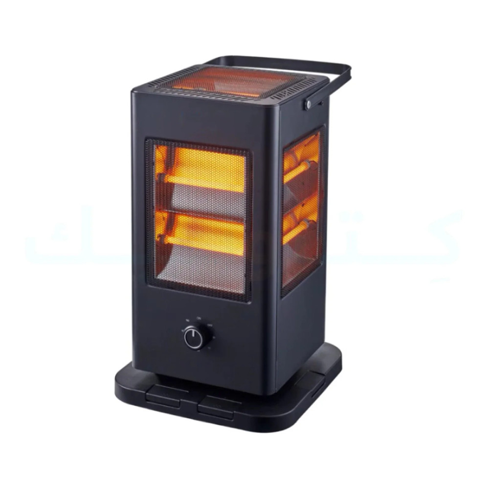 Wave Wave Halogen Infrared Heater 5 Sides 2000W | QT-200D - Home & Kitchen - Lebanon