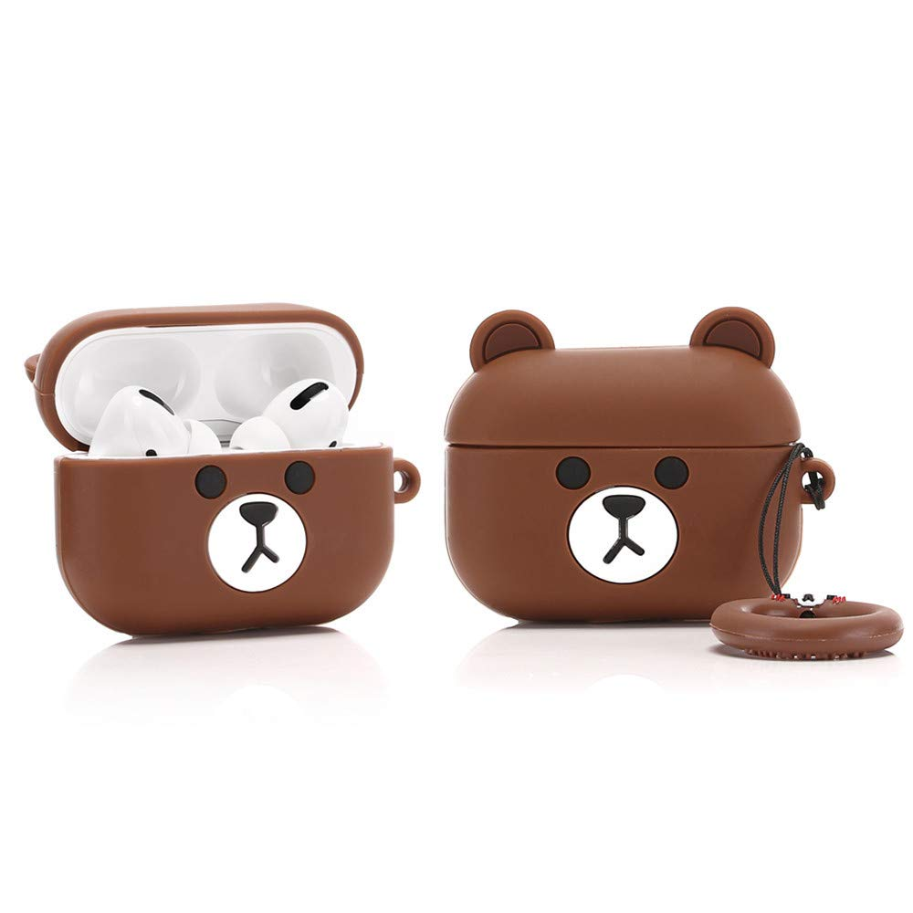 Spigen OEM AirPods 3rd Gen Brown Bear Shaped Case Cover - Phones & Wearables - Lebanon