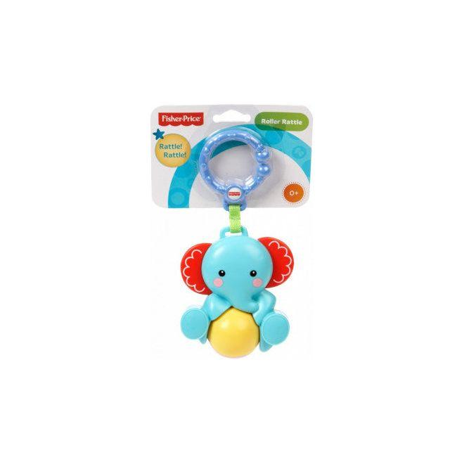 Fisher Price Fisher-Price Teether Elephant - Soft Baby Teething Toy | CGR89 - Toys & Games - Lebanon