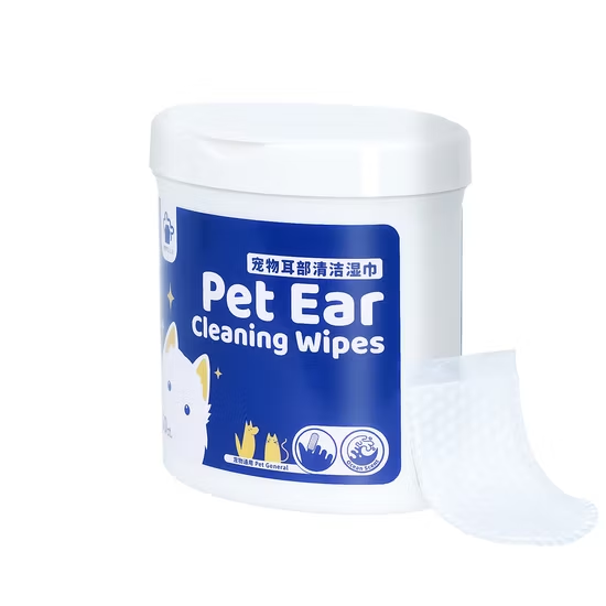 Pet Ear Wipes Cleaner - 130 Pieces - Pet Ear Cleaning Wipes for Dogs & Cats - Sports & Outdoors - Lebanon