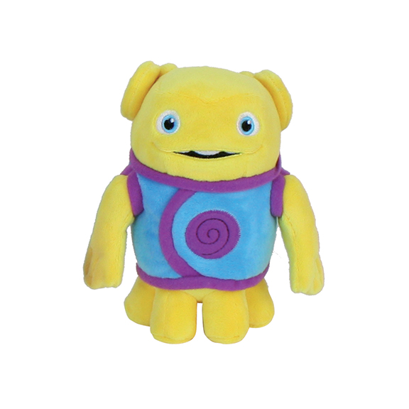 Yellow Alien Plush Toy - Soft Cartoon Character Doll | AL1381 - Toys & Games - Lebanon