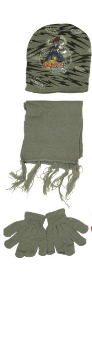  Kids Winter Hat, Scarf & Gloves Set – Green | AL1894 - Toys & Games - Lebanon