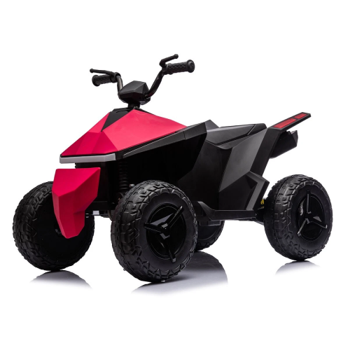 undefined Futuristic Electric Kids Ride-On ATV Quad - Red | X8R - Toys & Games - Lebanon