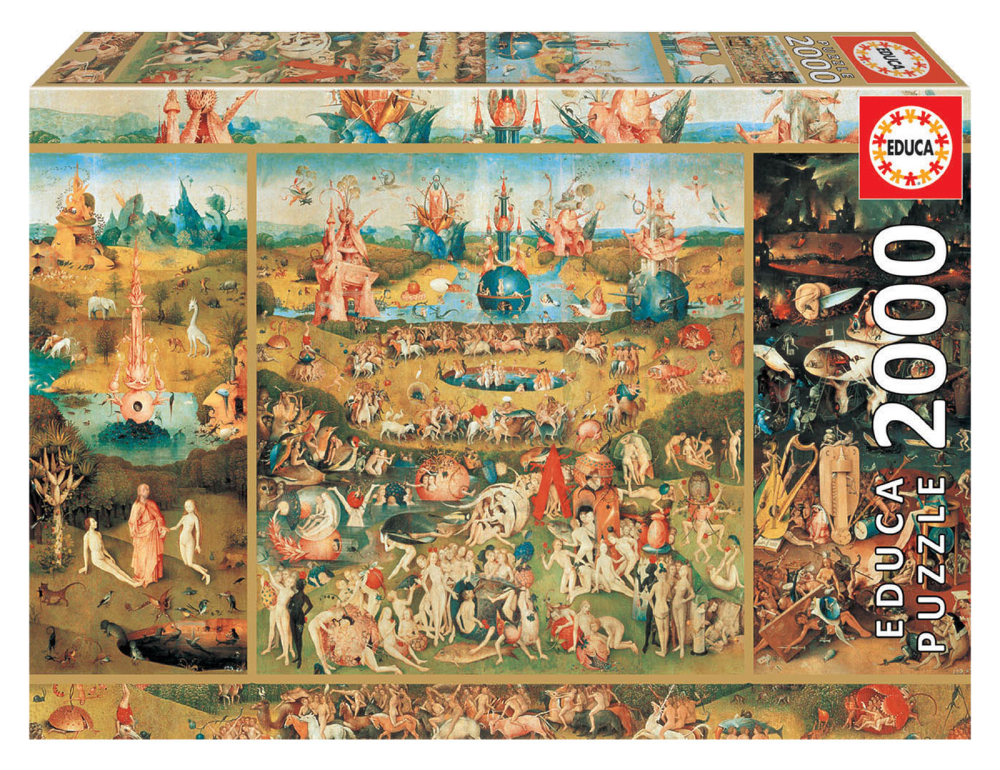 Educa Educa The Garden of Earthly Delights 2000-Piece Puzzle | 18505 - Toys & Games - Lebanon