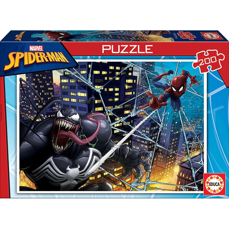 Educa Educa Marvel Spider-Man vs Venom Puzzle - 200 Pieces | 18100 - Toys & Games - Lebanon