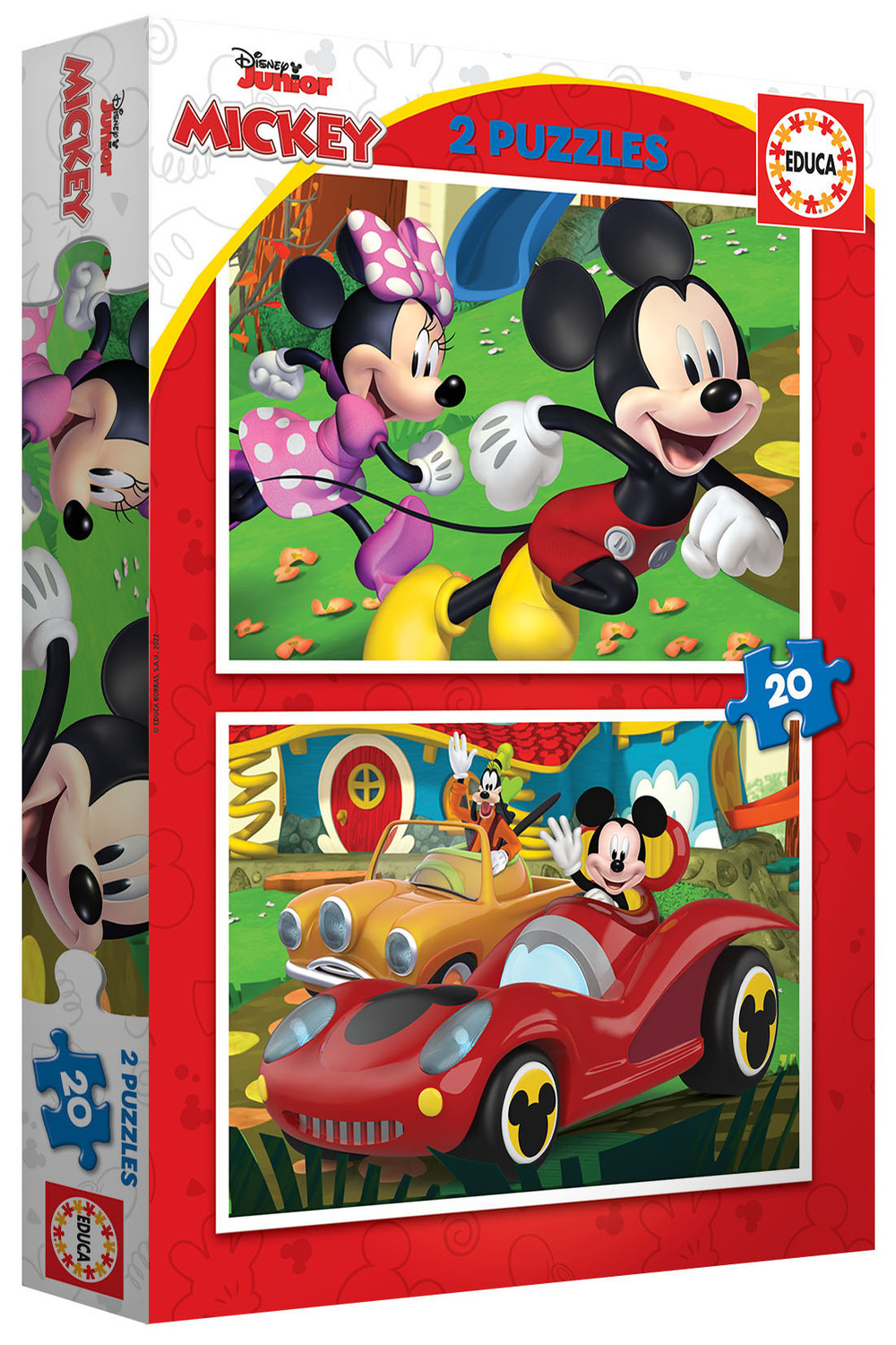 Educa Educa Mickey Mouse - 2 Puzzles (20 pcs each) | 19311 - Computers & Tech - Lebanon
