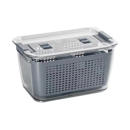 BDR BDR Storage Saver Containers with Lid & Colander 2.5L | 8697463922073 - Home & Kitchen - Lebanon
