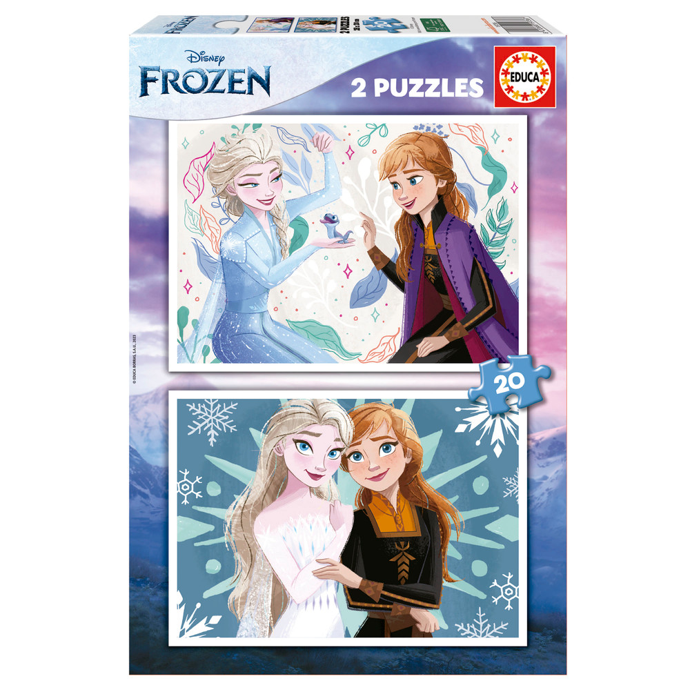 Educa Educa Disney Frozen 2 Puzzles - 20pcs | 19736 - Toys & Games - Lebanon