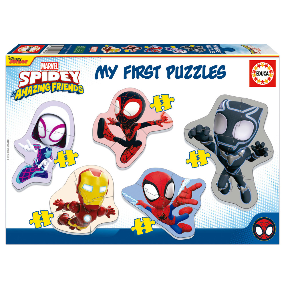 Educa Educa Marvel Spidey & His Amazing Friends - My First Puzzles | 19953 - Toys & Games - Lebanon