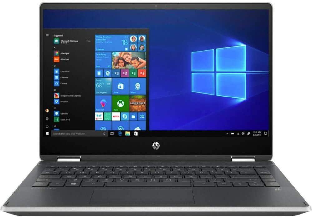 HP HP 14-DH2075 I5-1035/8/256GB SSD 2in1 Win10 14" TS Silver Laptop | 9VB20UA#ABA - Computers & Tech - Lebanon