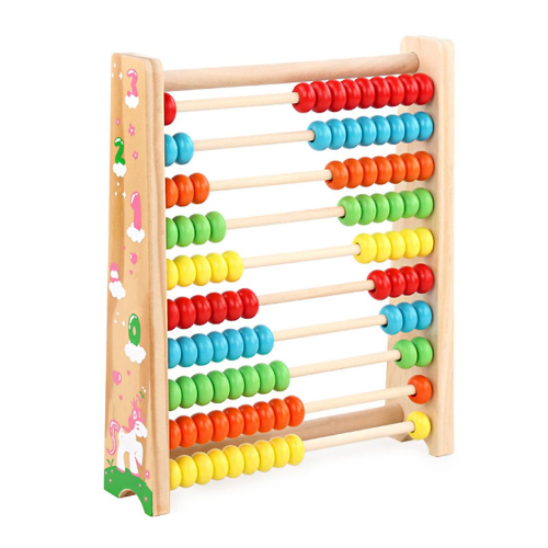 Toddler Wooden Math Abacus Counting Frame Toy | 321-6 - Toys & Games - Lebanon