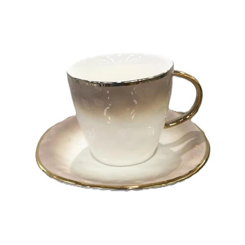Cup & Saucer Cups & Saucers Tea - Mocha Mist | CS0010278# - Home & Kitchen - Lebanon