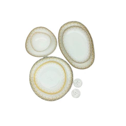 Cup & Saucer Cup & Saucer Dinner Set 28 Pcs Glamour | CS0006905 - Home & Kitchen - Lebanon