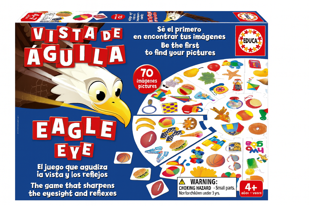 Educa Educa 20042 - Eagle Eye Visual Reflex Game (70 Pictures) | 20042 - Toys & Games - Lebanon