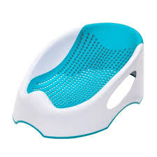 Baby Bath Support Seat – Soft Non-Slip Newborn Bathtub Cradle (Blue) | 1611 - Home & Kitchen - Lebanon