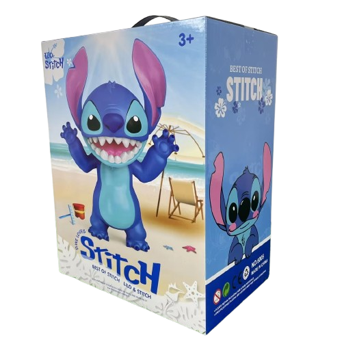 Lilo & Stitch Large Action Figure - Moveable Arms & Ears (35cm) | 6956612295977 - Toys & Games - Lebanon