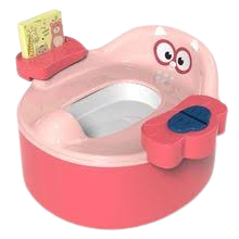 Children’s Potty Training Seat - Comfortable Cat Design with Book Holder (Pink) | AC1689 - Home & Kitchen - Lebanon