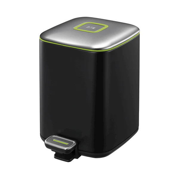EGE EKO Regent Step Bin 6L Black | EKO05600660001 - Home & Kitchen - Lebanon