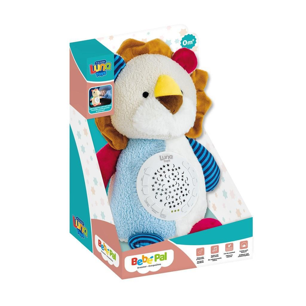 Soothing Baby Sleep Plush Toy - Soft Musical & Light-Up Lion | FM666-36 - Toys & Games - Lebanon