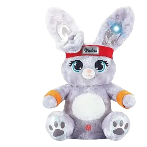 Fitness Rabbit Interactive Plush Toy with Voice Control & LED Ears | T508 - Toys & Games - Lebanon