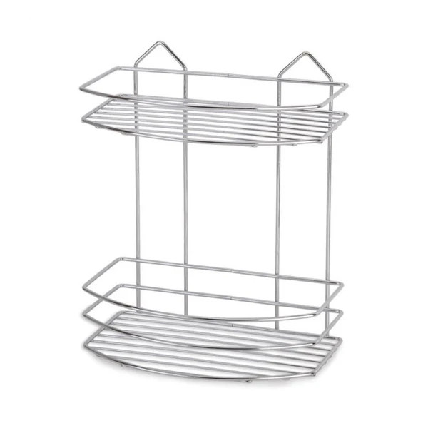 TEKNOTEL Teknotel BK.008.01 Bath 2 Shelves - Chrome | TK100001000001 - Home & Kitchen - Lebanon