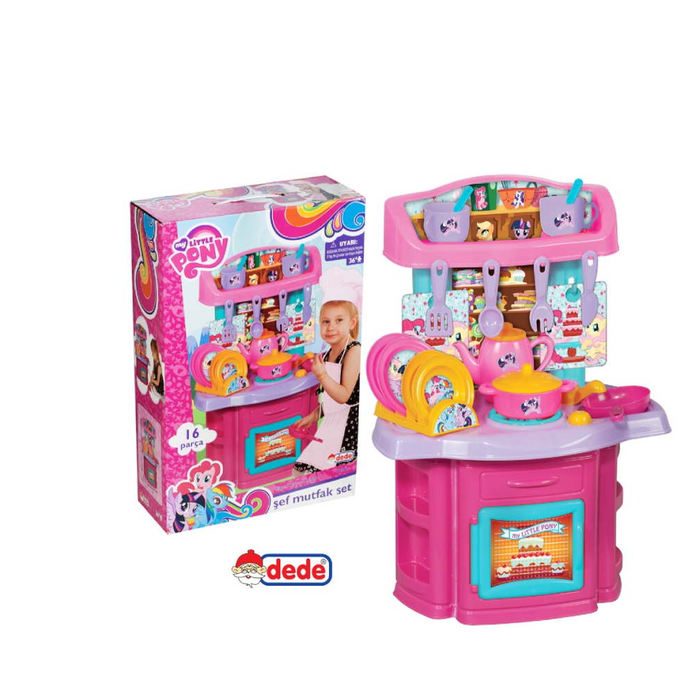 Dede My Little Pony Chef Kitchen Play Set with Cooking Accessories | 03205 - Toys & Games - Lebanon