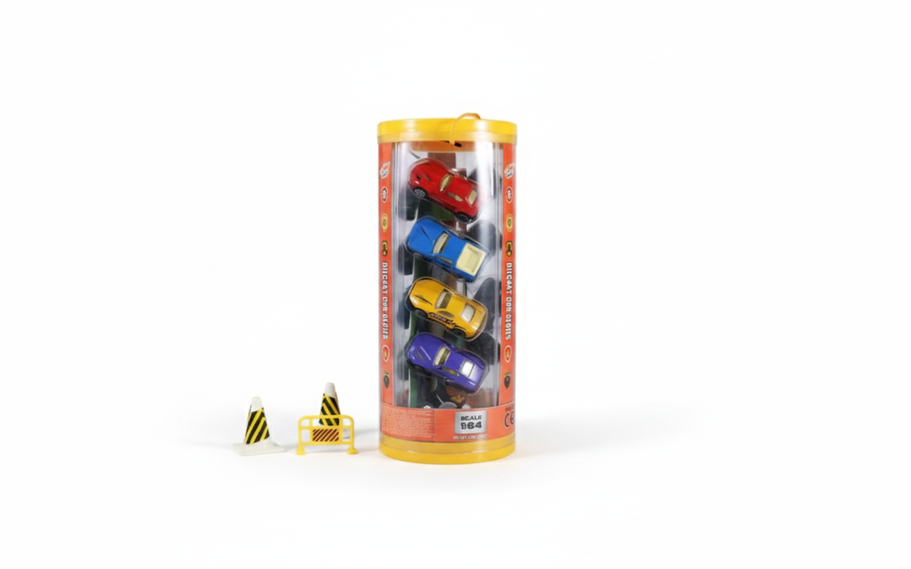 Little Ant Die-Cast Car Tube Set - 1:64 Scale, 19 Pieces | LA-032 - Toys & Games - Lebanon