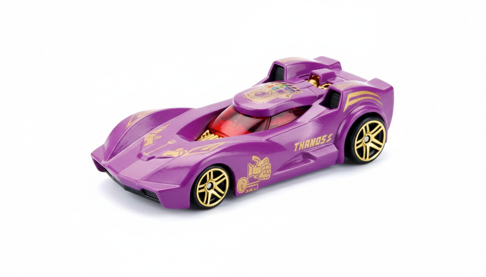  Avengers Thanos Die-Cast Metal Car – Purple | 060-2 - Toys & Games - Lebanon