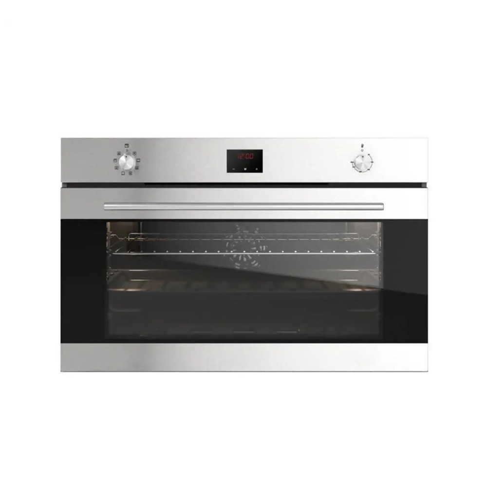 FLORA Oven 90 cm Gas Convection 120L Stainless Steel | FLBO14-GGTF-912X - Home & Kitchen - Lebanon