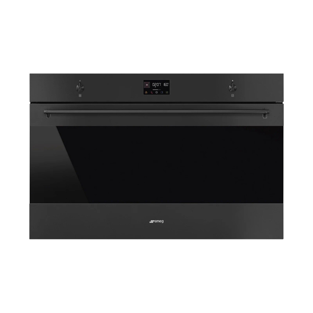 Smeg SMEG Oven 90 cm Gas Convection 116L Black | SF9300GGVNSS - Home & Kitchen - Lebanon