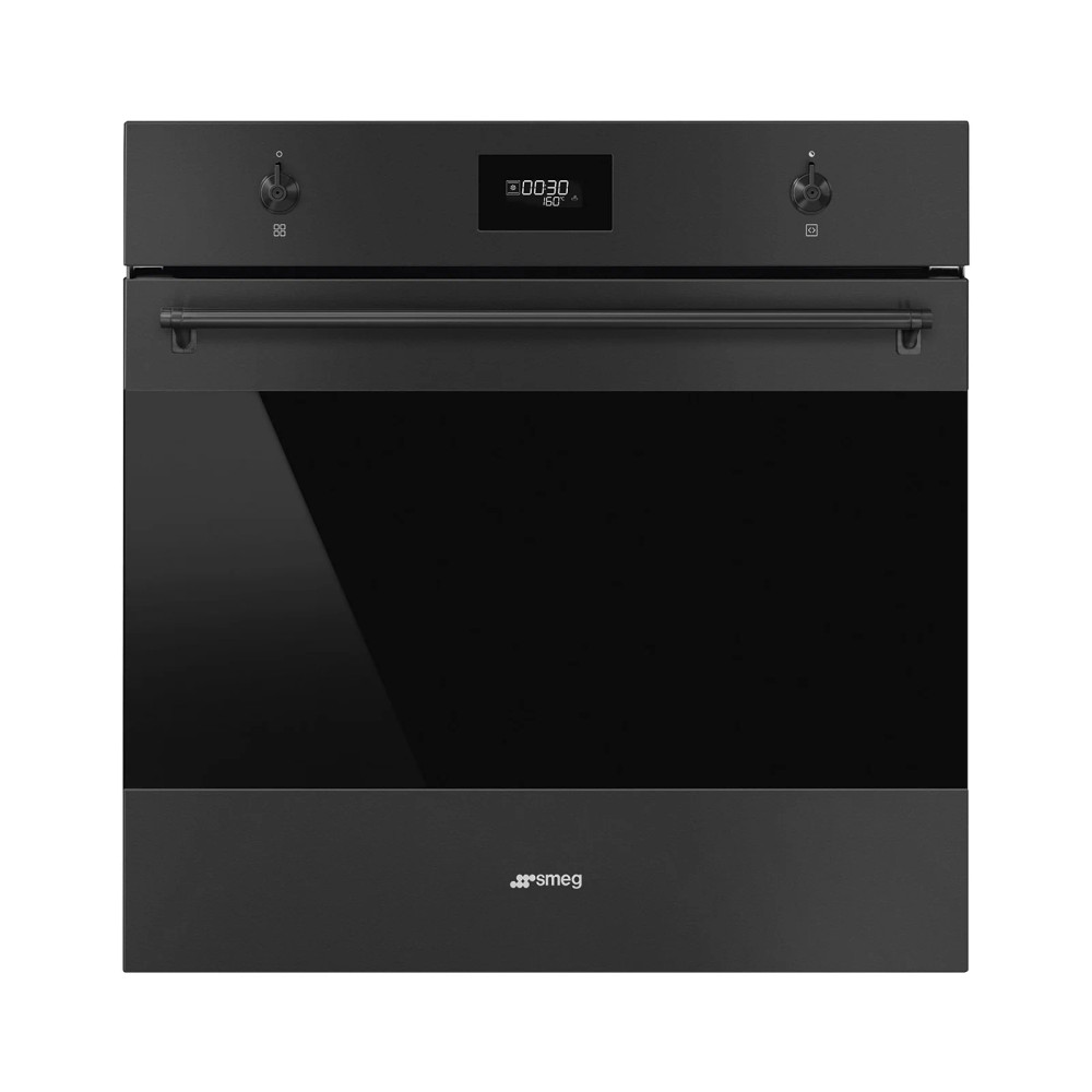 Smeg SMEG Oven Electric 60 cm 70L Matte black “Classica” | SF6301TN - Home & Kitchen - Lebanon