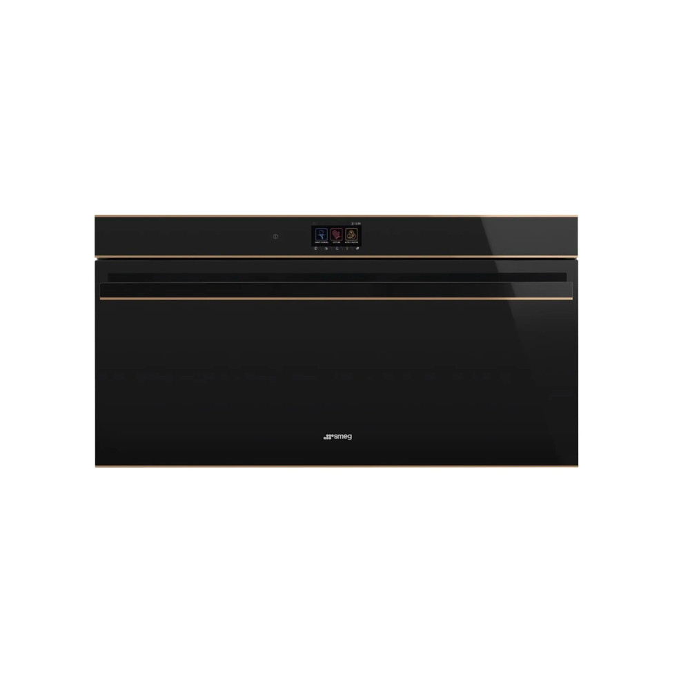 Smeg SMEG Oven 90 Cm Electric Dolce Stil Novo Black | SFPR9604TNR - Home & Kitchen - Lebanon