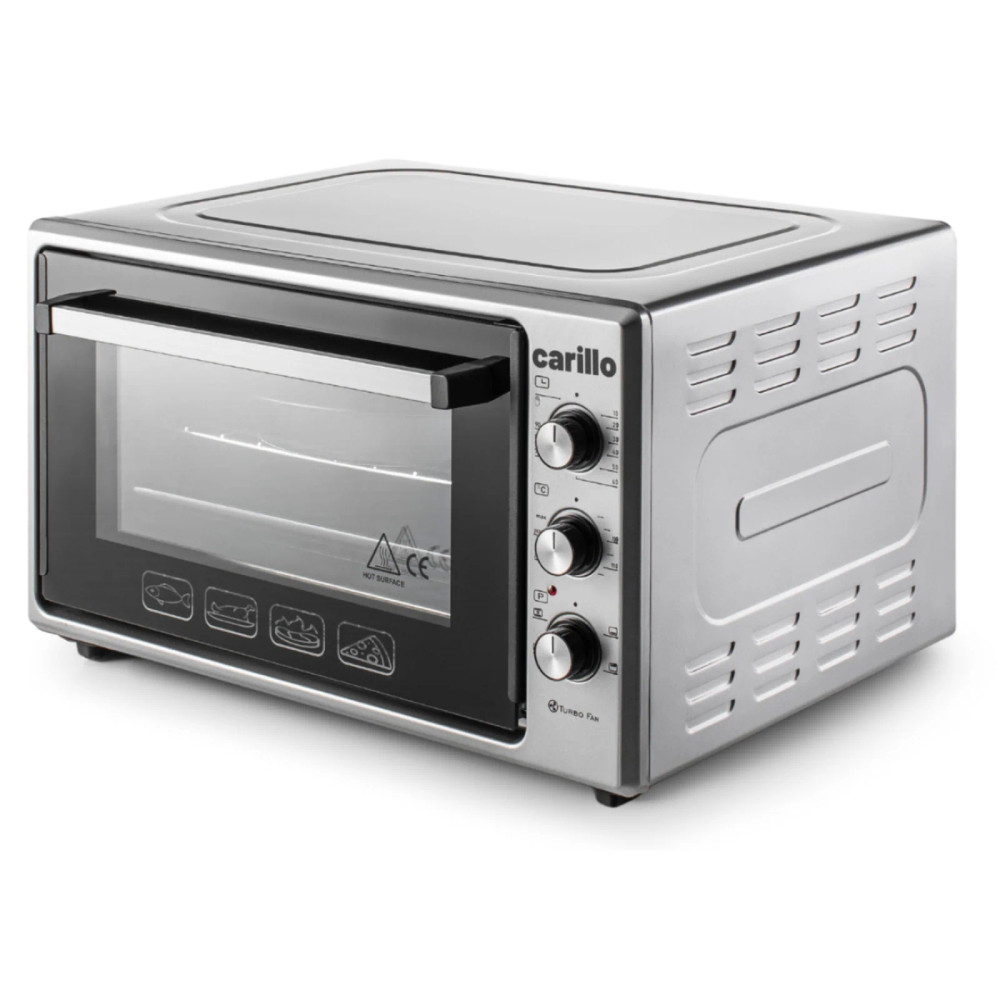 Carillo Electric Oven 60l Double Glass Convection With Turbo | CREO60LLG