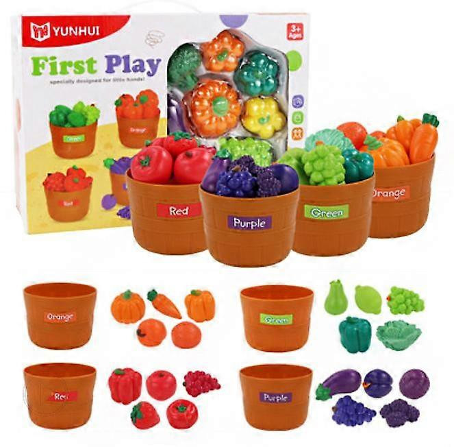 Yunhui Yunhui First Play Picnic Garden Salad Toy Set | YH8037 - Toys & Games - Lebanon
