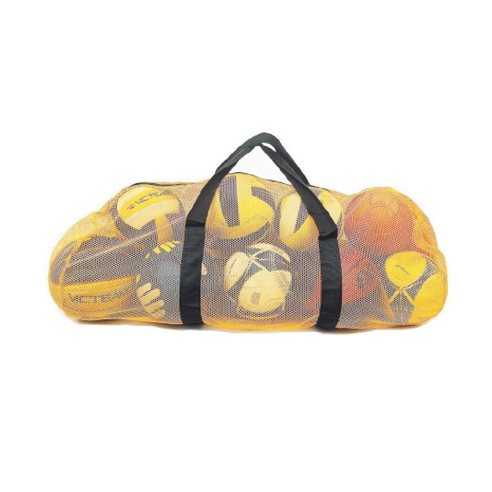  Fanchiou Ball Carrying Net with Zipper – Holds up to 10 Balls - Yellow - Sports & Outdoors - Lebanon