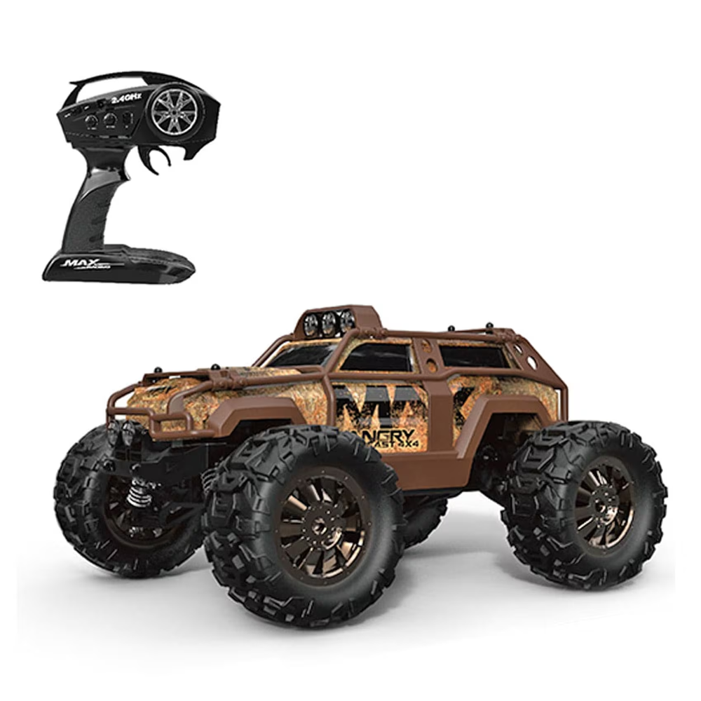 MAX Angry Beast RC 4WD Rally Car - 1:18 Scale, 35km/h | HB-ZG1801 - Toys & Games - Lebanon
