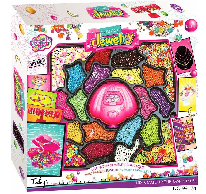  Fashion Jewelry Bead Set - DIY Jewelry Making Kit | 99172 - Toys & Games - Lebanon
