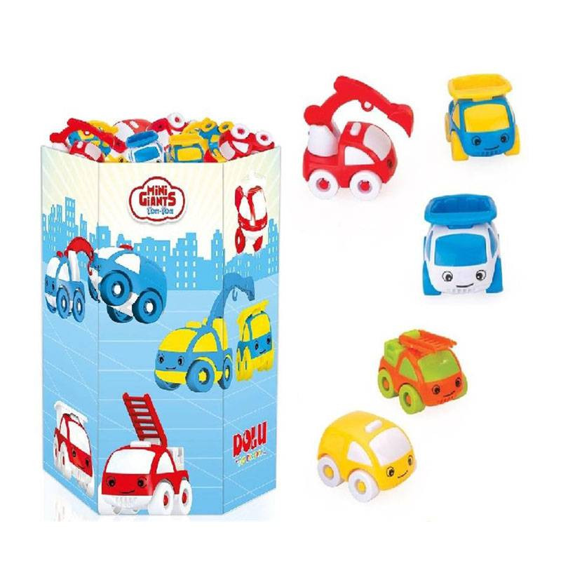 Mini City Vehicles Soft Toy Set for Kids | AL7083 - Toys & Games - Lebanon